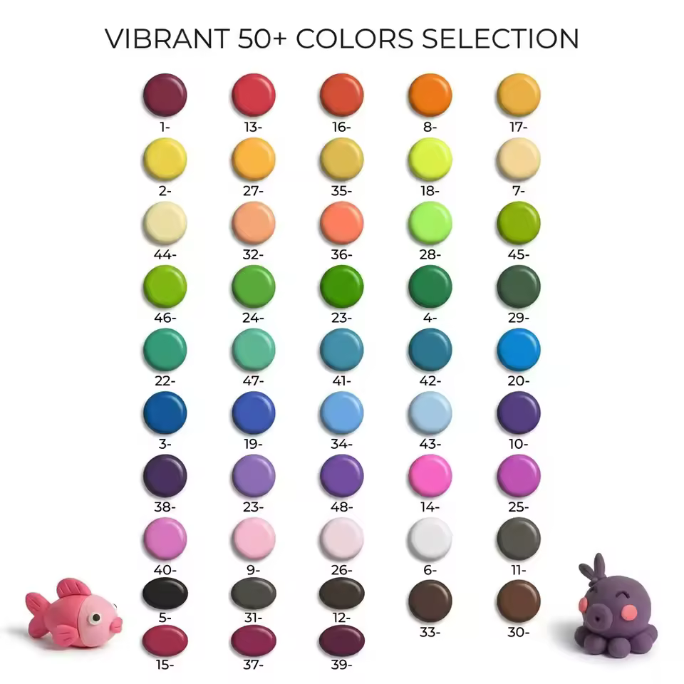 Lightweight Air Dry Clay Playdough