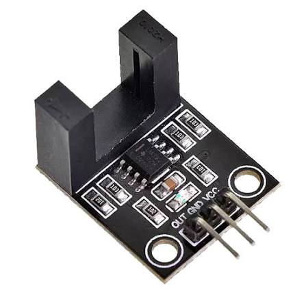 LM393 Speed Sensor Module | Slot-Type Optocoupler Motor Speed Tester for Arduino